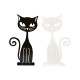 Veselá mačka farba RAL 9003 a 9005